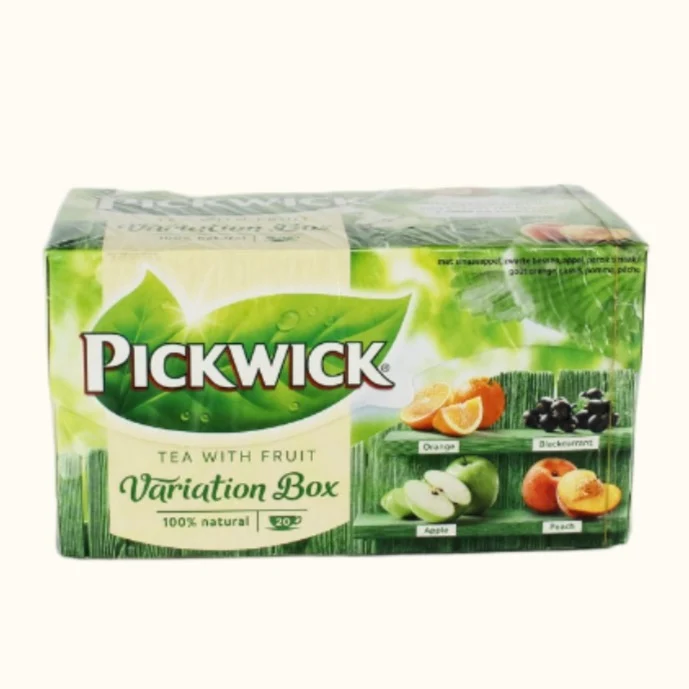 Pickwick Variation Box Fruit Infusion (Orange, Blackcurrant, Apple, Peach) 20PC