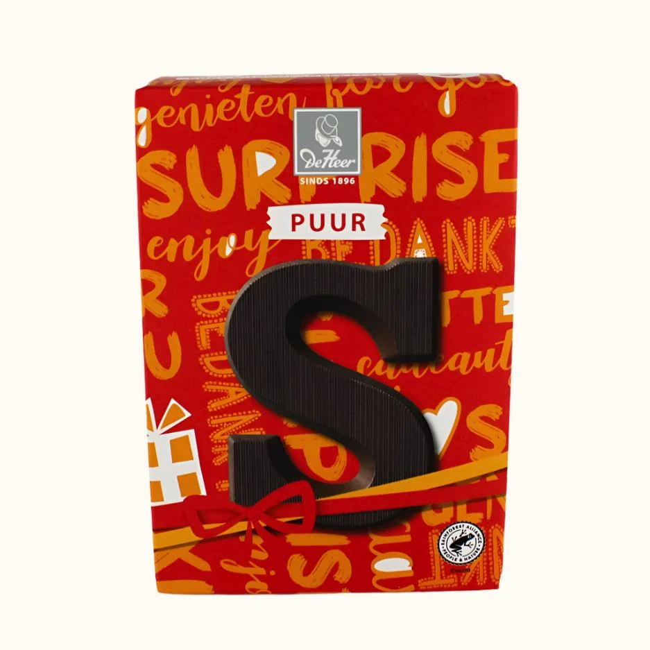 De Heer Chocolate Letters 65g (Milk, Dark or White) - Image 16