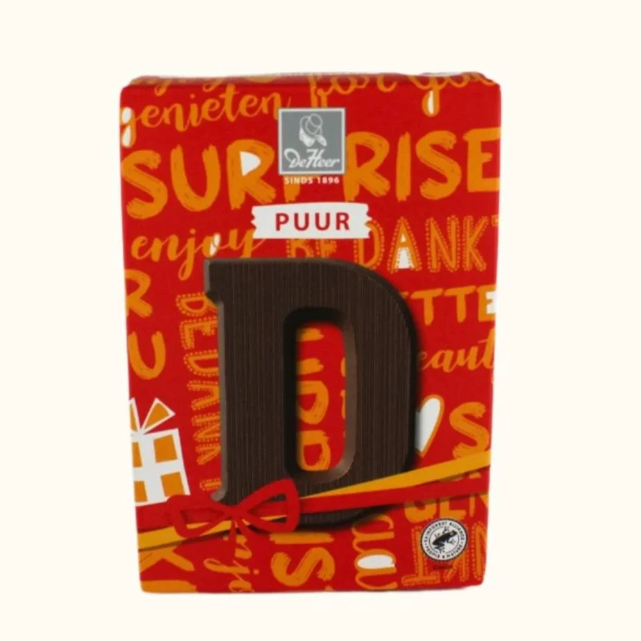 De Heer Chocolate Letters 65g (Milk, Dark or White) - Image 18