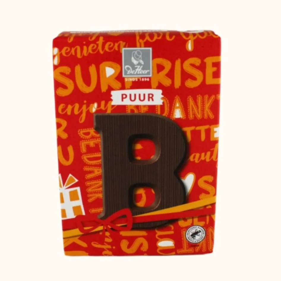 De Heer Chocolate Letters 65g (Milk, Dark or White) - Image 19
