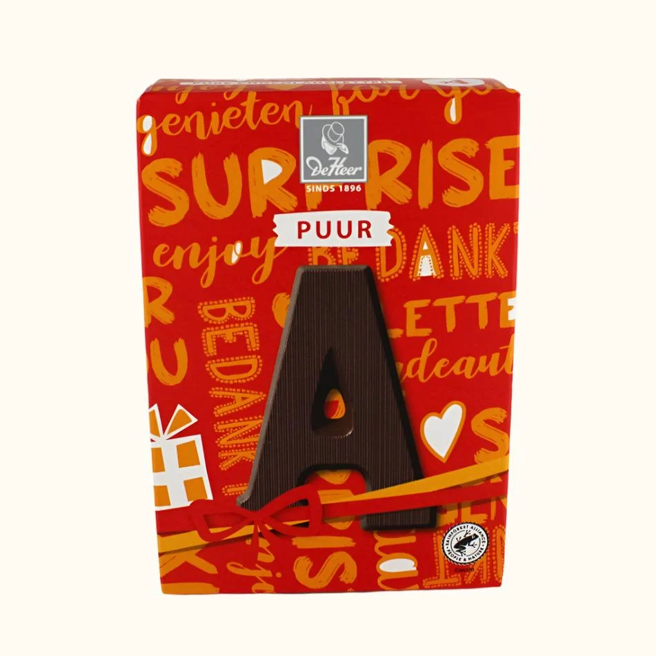 De Heer Chocolate Letters 65g (Milk, Dark or White) - Image 20