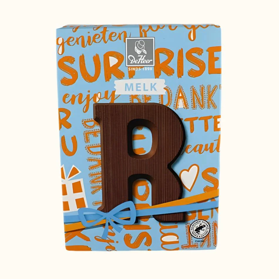 De Heer Chocolate Letters 65g (Milk, Dark or White) - Image 26