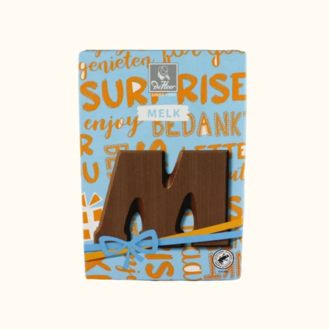 De Heer Chocolate Letters 65g (Milk, Dark or White) - Image 28