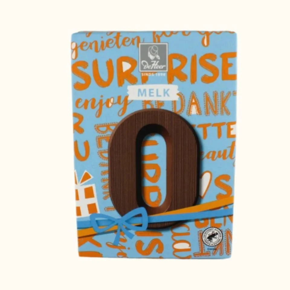 De Heer Chocolate Letters 65g (Milk, Dark or White) - Image 32