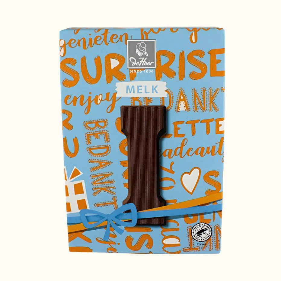 De Heer Chocolate Letters 65g (Milk, Dark or White) - Image 33