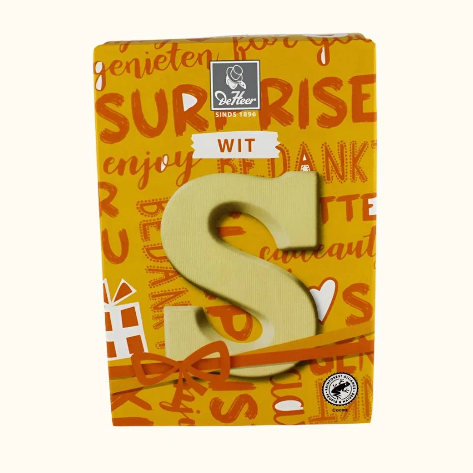 De Heer Chocolate Letters 65g (Milk, Dark or White) - Image 45