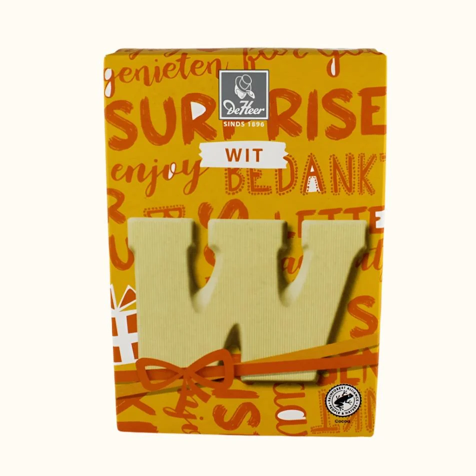 De Heer Chocolate Letters 65g (Milk, Dark or White) - Image 47
