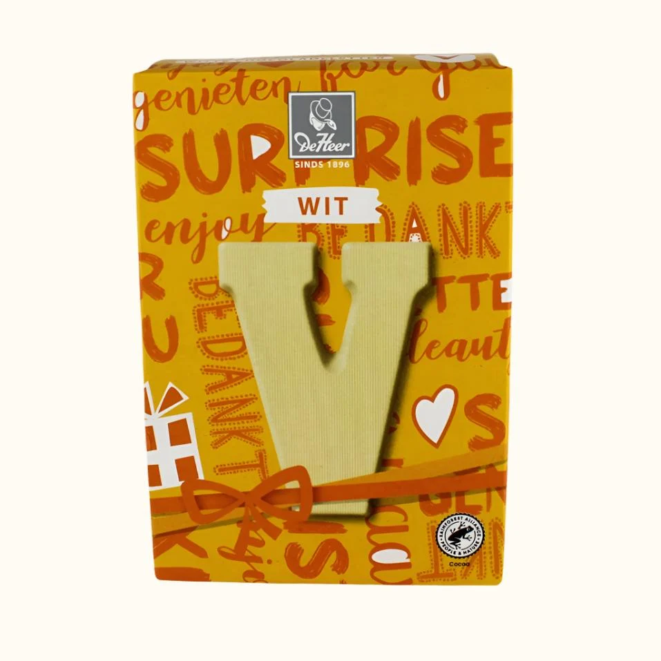 De Heer Chocolate Letters 65g (Milk, Dark or White) - Image 48