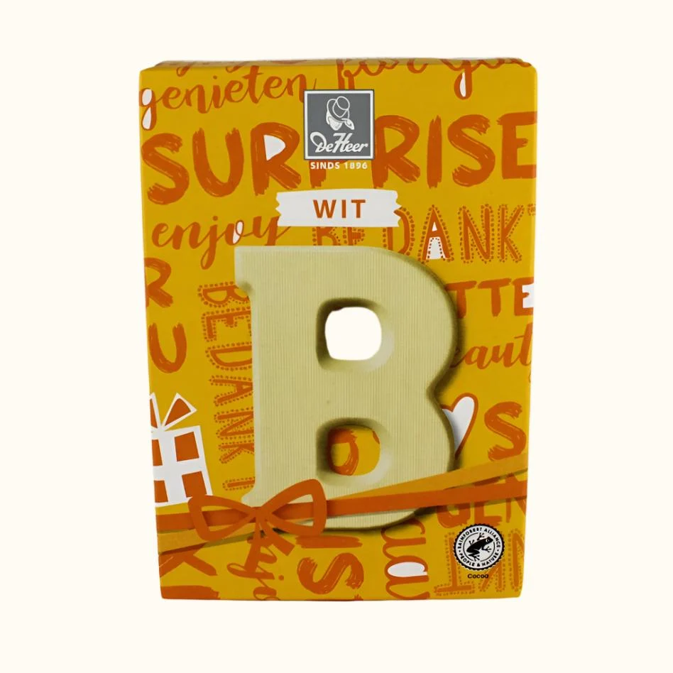 De Heer Chocolate Letters 65g (Milk, Dark or White) - Image 52