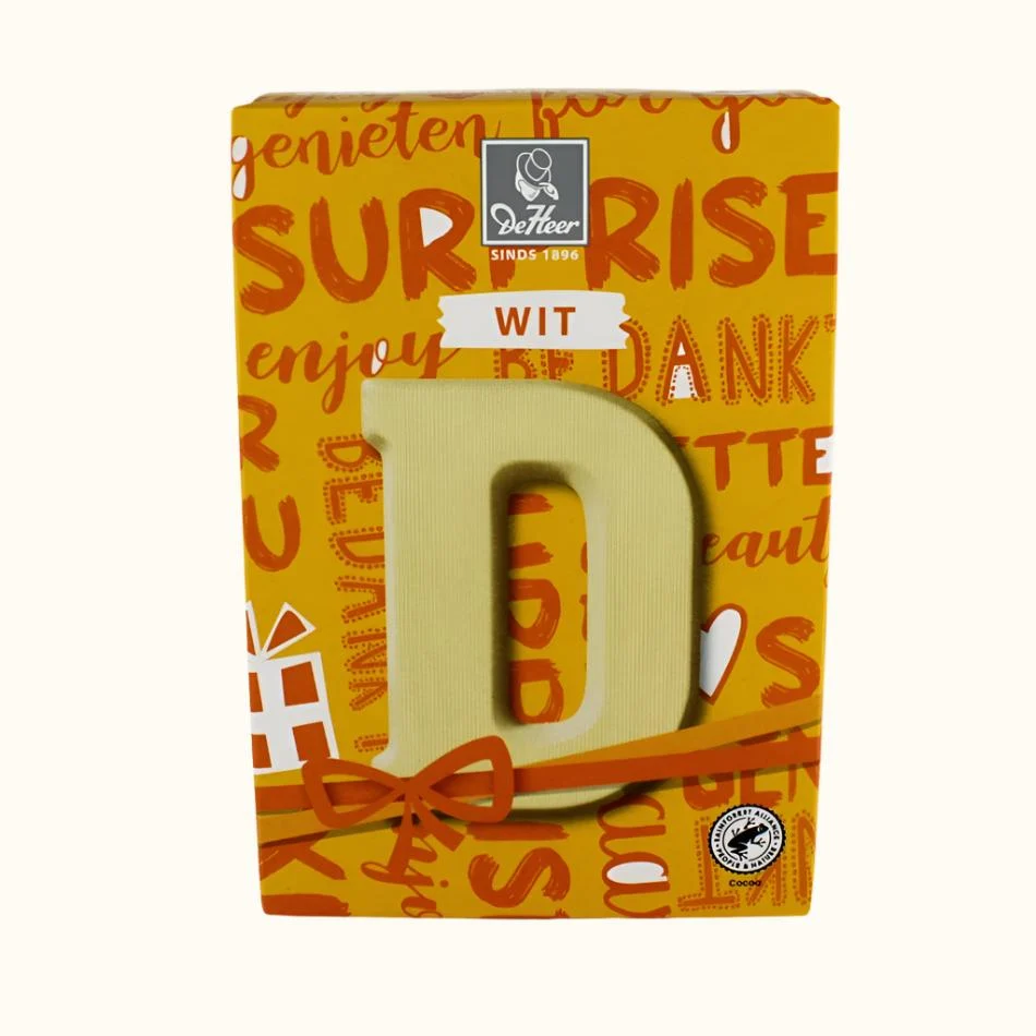 De Heer Chocolate Letters 65g (Milk, Dark or White) - Image 53