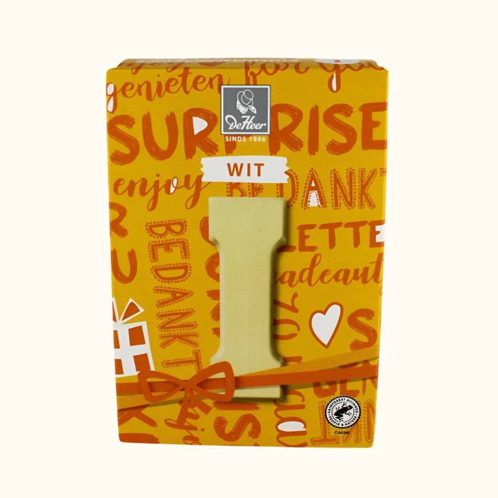 De Heer Chocolate Letters 65g (Milk, Dark or White) - Image 59