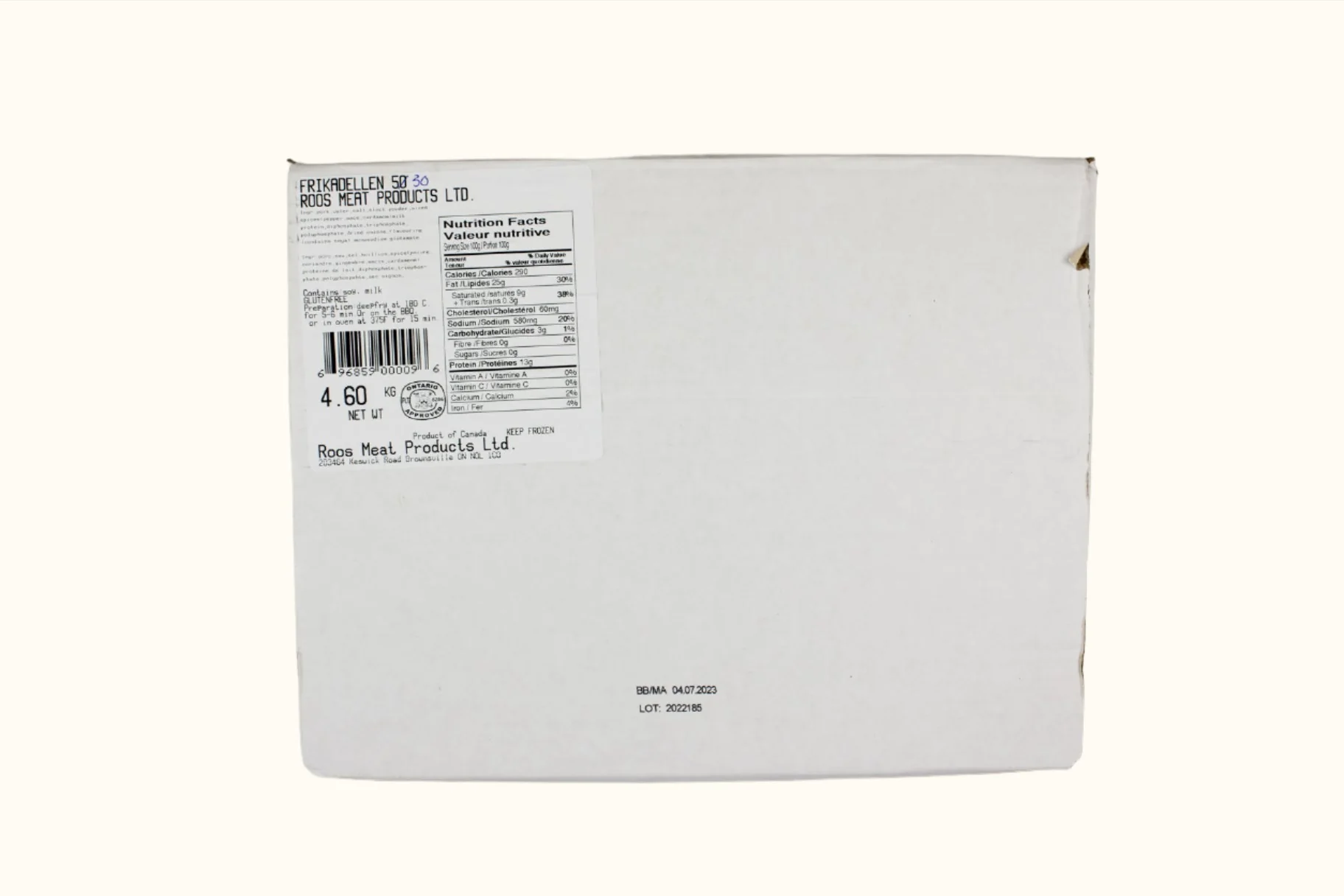 Roos Meat Products Frikandellen 30 ps