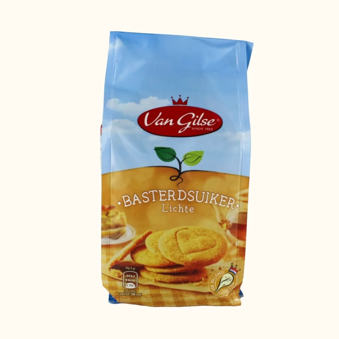 Van Gilse Light Brown Sugar (Basterdsuiker) 600g