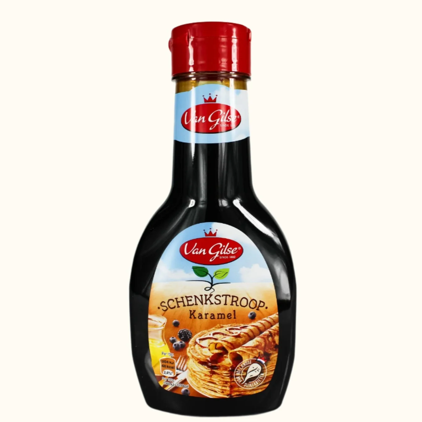 Van Gilse Pouring Syrup Caramel (stroop) 600ml