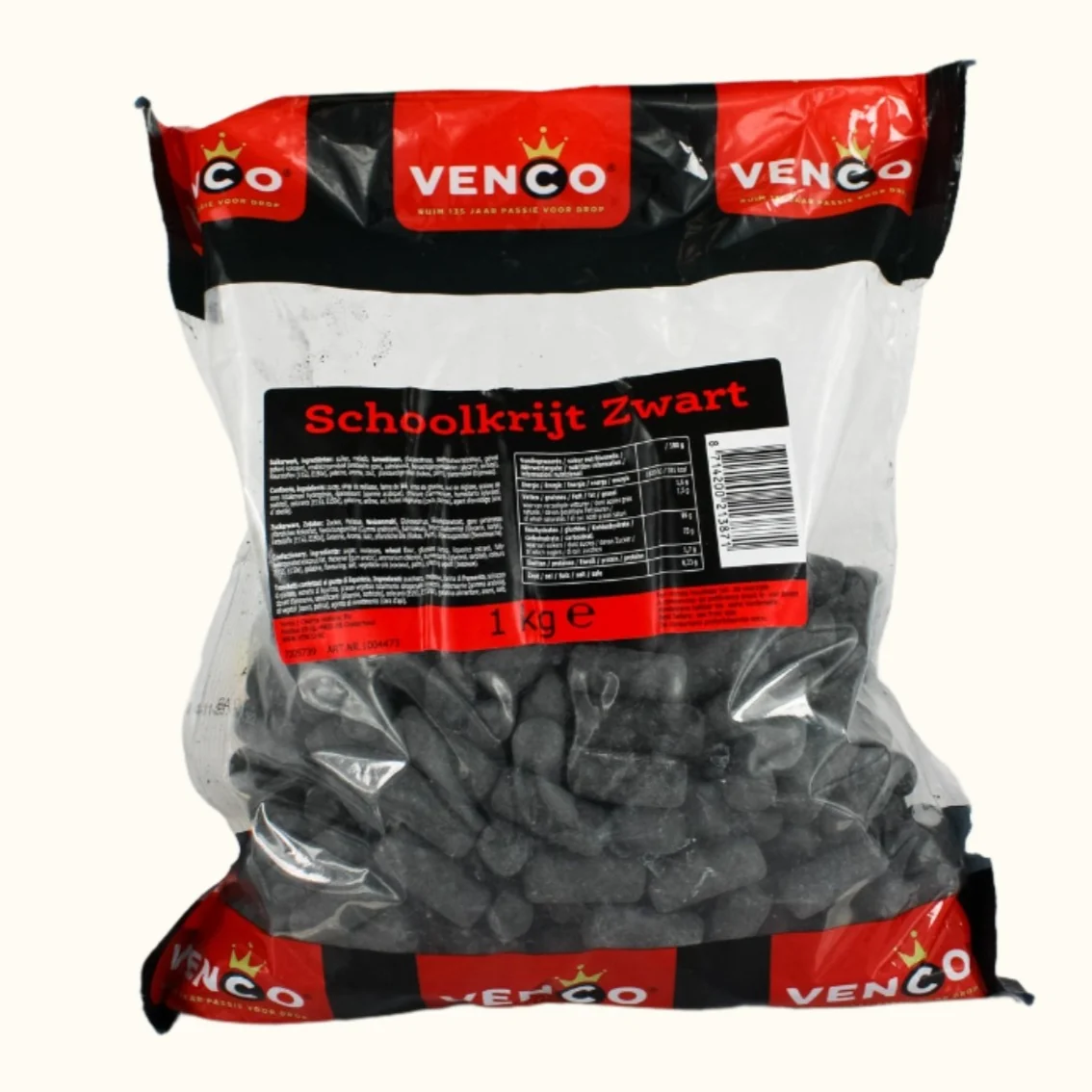 Venco Black School Chalk Bag 1kg - Image 2