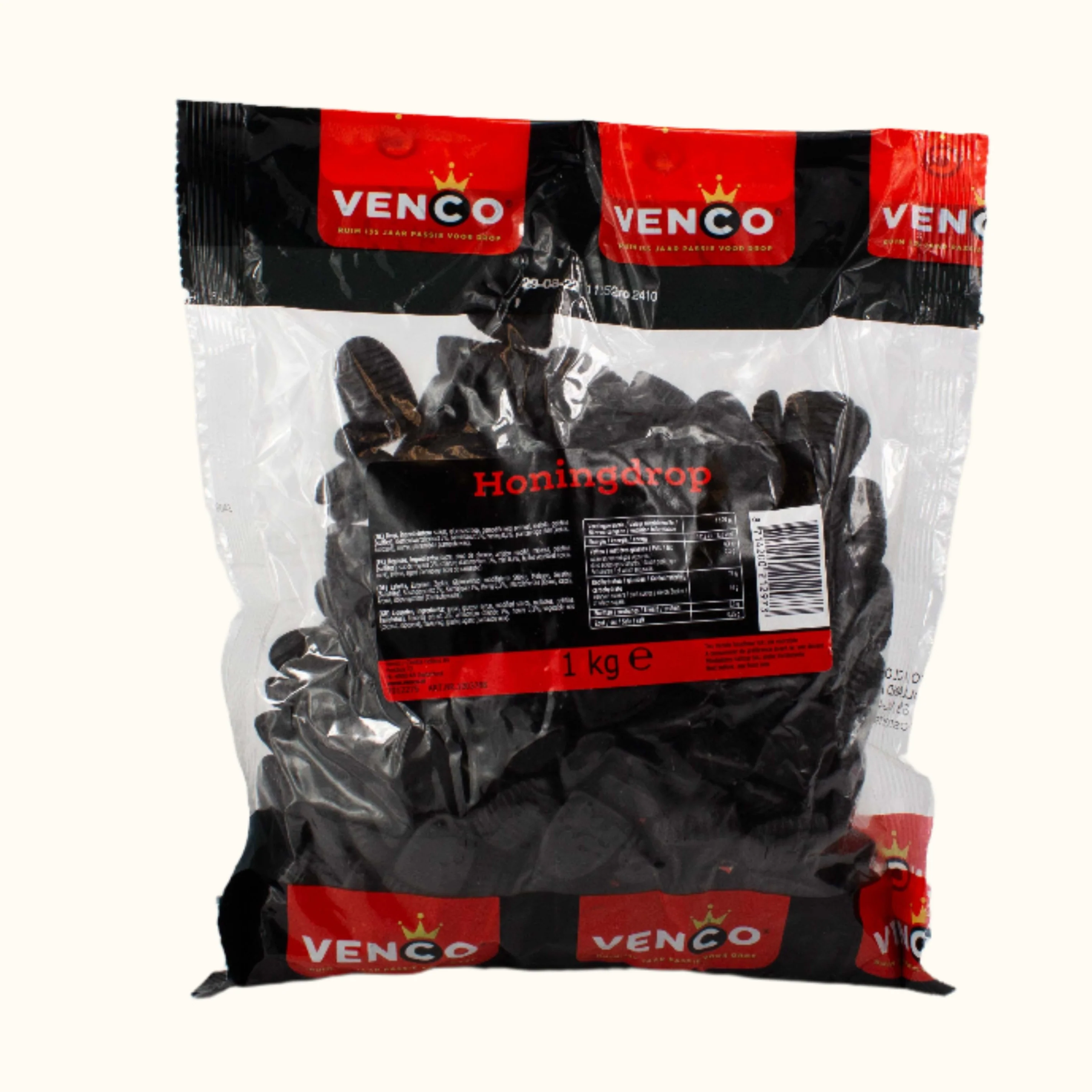 Venco Honey Liquorice Bag 1kg