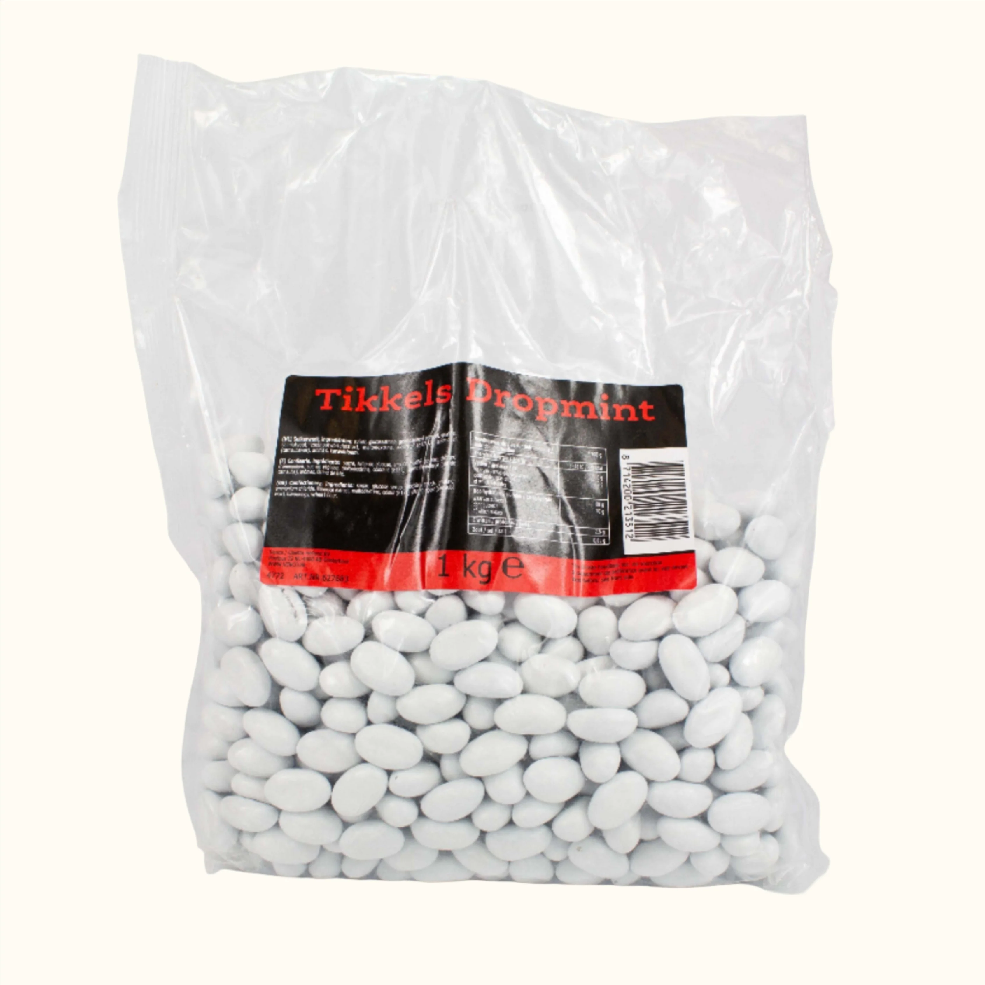 Venco Tikkels Mint Liquorice Bag 1kg