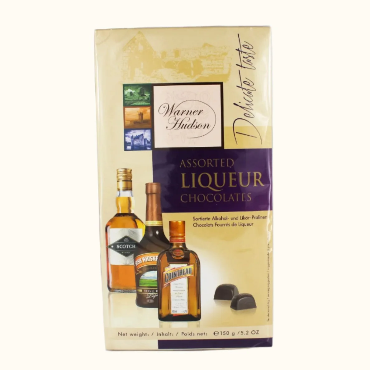 Warner Hudson Assorterd Liqueur Chocolates 150g