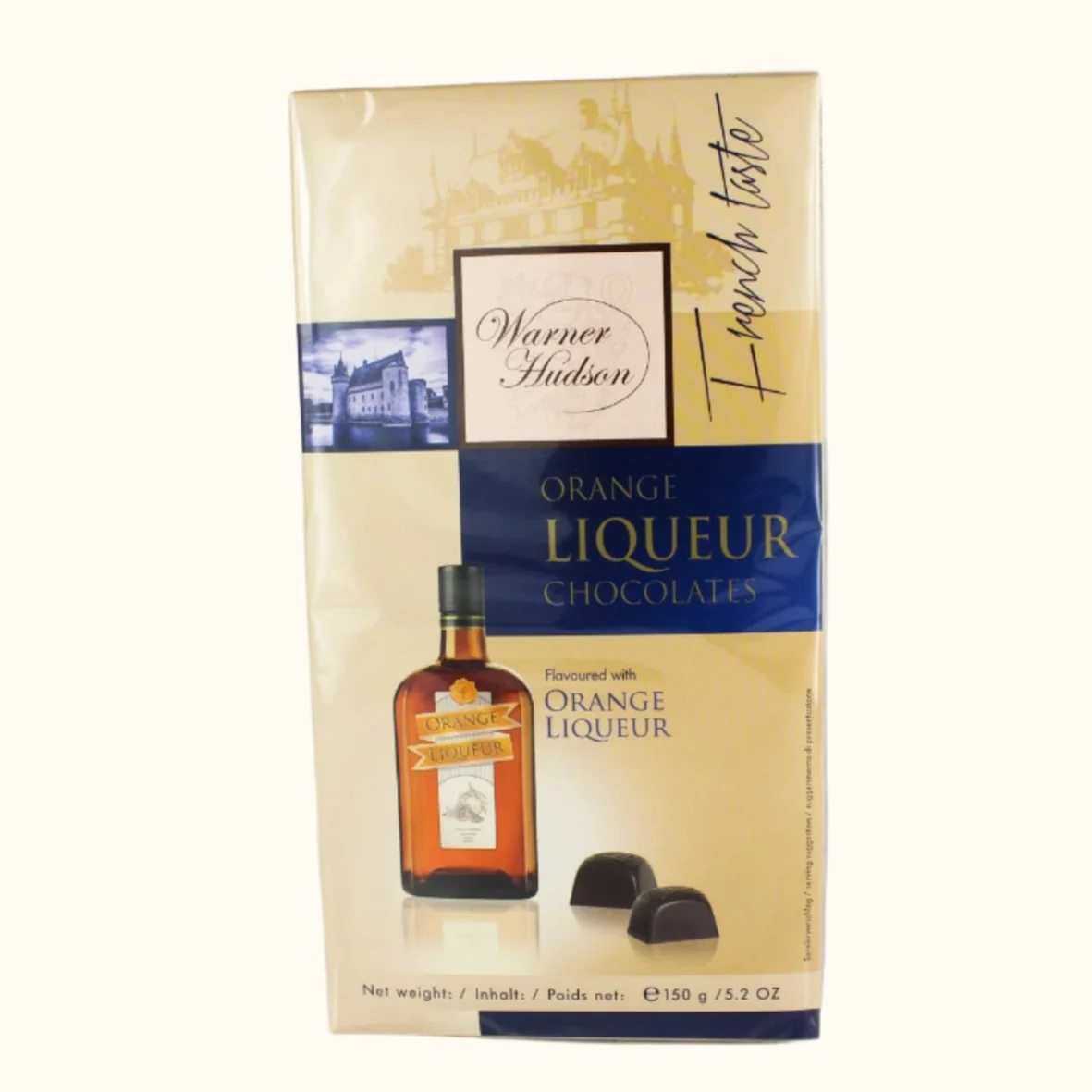 Warner Hudson Orange Liqueur Chocolate 150g